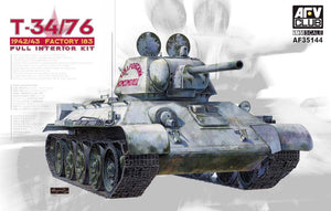 AFV CLUB 35144 T-34/76 Mod.1942/43 Factory 183 - Kit intérieur complet (1/35)