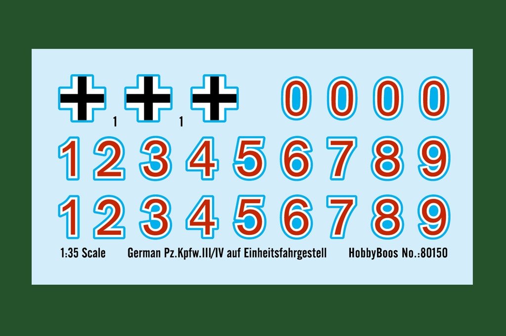 Hobby Boss 80150 Allemand Pz.Kpfw.III/IV auf Einheitsfahrgestell 1/35  – Bild 10