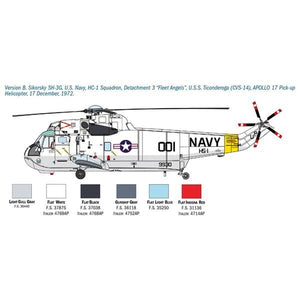 Italeri 1433 SH-3D Sea King Atterrissage sur la Lune 50e anniversaire 1/72 – Bild 2