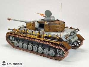 ET Model P35-044 WWII German Pz.Kpfw.III/IV Ostketten Chenille fonctionnelle imprimée en 3D à l&amp;#39;échelle 1/35 – immagine 10