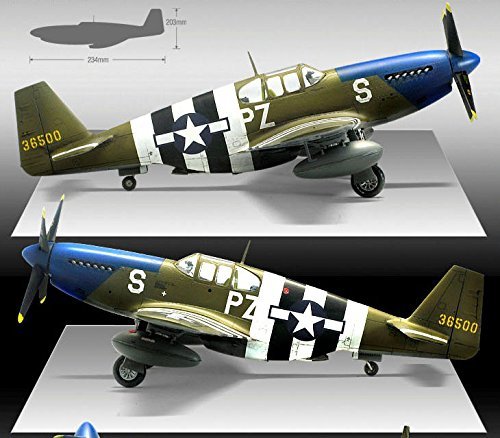 Maquette Academy 12303 USAAF P-51B « BLUE NOSE » au 1/48 – image 3