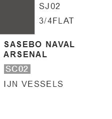 Mr.Hobby SJ-02 IJN Sasebo Vaporisateur d'arsenal naval