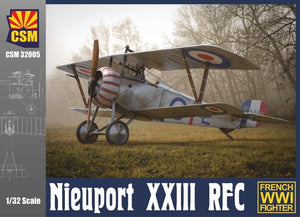 Maquette Copper State Models 32-004 Nieuport XXIII, chasseur français de la Première Guerre mondiale, échelle 1/32
