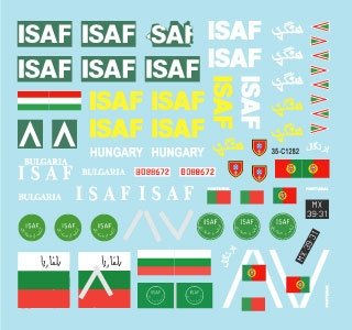 Star Decals 35-C1282 ISAF 4 1/35 – Bild 2