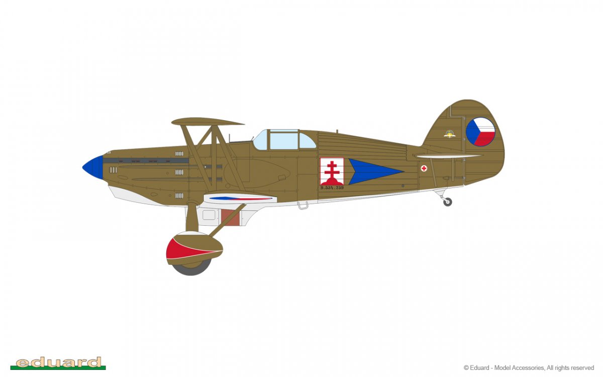 Eduard 8192 Avia B-534 IV série 1/48 – image 14