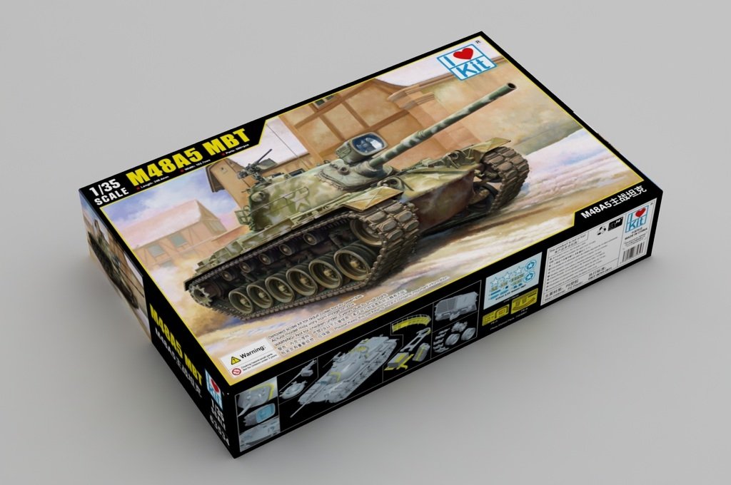 J&amp;#39;adore le kit 63534 M48A5 MBT 1/35 – Bild 2