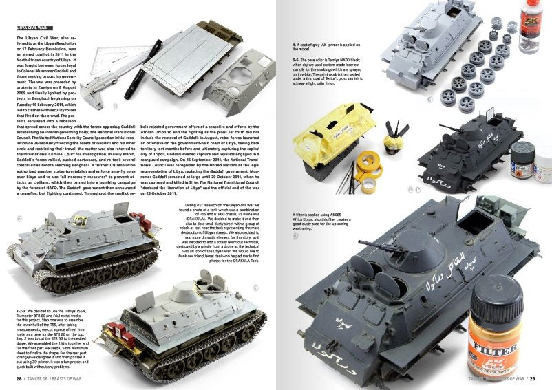 AK Interactive AK4832 TANKER ISSUE 08 BEASTS OF WAR (Anglais) – image 4