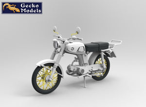 Gecko Models 35GM0127 Coffret de motos SS50E du Sud du Vietnam et du Japon des années 60-70, échelle 1/35  – image 2