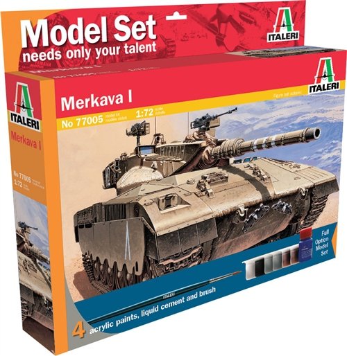 Italeri 77005 MERKAVA I-MODÈLE KIT
