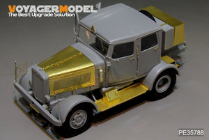 Maquette Voyager PE35788 Voiture militaire Hanomag SS100 de la Seconde Guerre mondiale pour TAKOM 2068 et 2110, échelle 1/35 – image 2