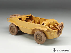 Maquette ET Model P35-135 Schwimmwagen allemand Type 166 de la Seconde Guerre mondiale, roues étroites, pour kit TAMIYA au 1/35 – image 8