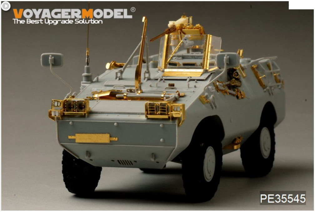 Maquette Voyager PE35545 Véhicule blindé PUMA 4x4 de l&amp;#39;armée italienne moderne pour TRUMPETER 05525 1/35 – immagine 2