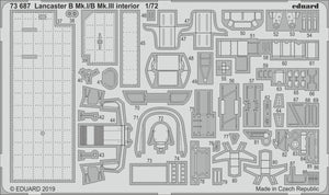 Intérieur du Lancaster B Mk. I/B Mk. III Eduard 73687, échelle 1/72, AIRFIX – image 2
