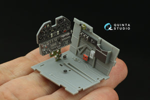 Intérieur coloré imprimé en 3D sur papier décalcomanie Quinta Studio QD32208 P-40F WarHawk (Trumpeter) 1/32 – image 8