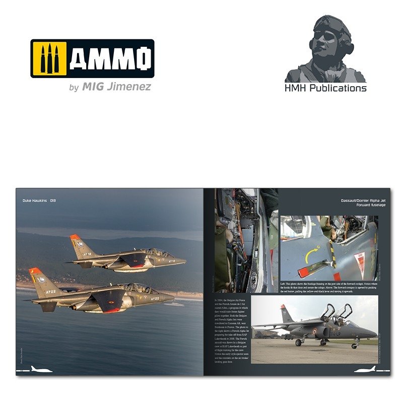 HMH Publications DH-018 Dassault / Dornier Alpha Jet (VERsion anglaise)  – immagine 4