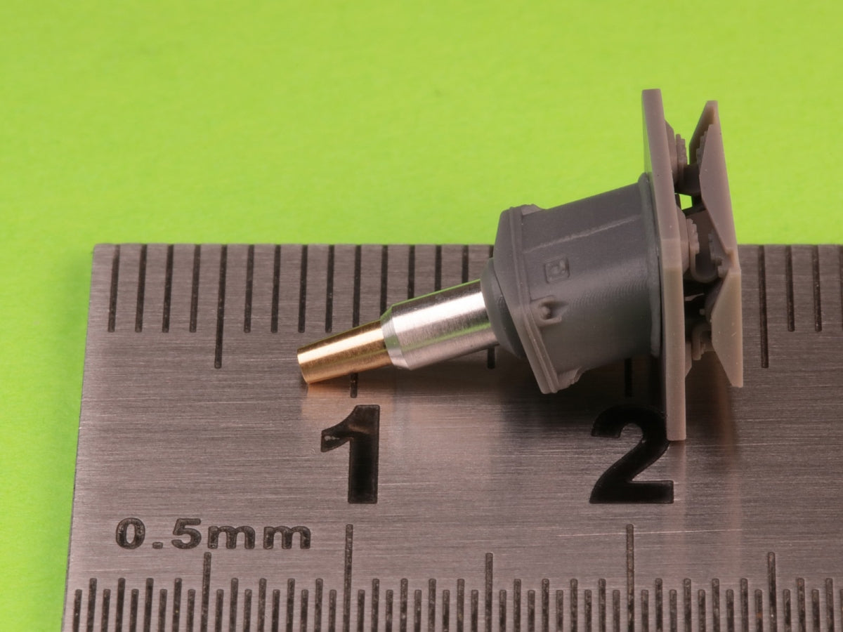Maître GM-72-035 StuG III Ausf. A/B/C/D/E - 7.5cm StuK 37 L/24 - canon avec masque en résine 1/72  – image 4