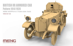 Meng Model VS-010 British RR Armored Car Pattern 1914/1920 1/35 – zdjęcie 3