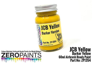 Peinture Zero Paints ZP-1354 Jaune JCB (foncé) 60 ml