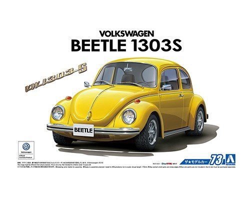 Aoshima 05552 VOLKSWAGEN 13AD Coccinelle 1303S '73 1/24