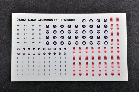 Trumpeter 06202 Grumman F4F-4 Wildcat (10 pièces) (1/350) – image 5