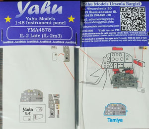 Yahu YMA4878 IL-2 tardif (IL-2m3) Tamiya (1/48)