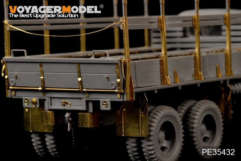 Maquette Voyager PE35432 Camion Studebaker US6 russe de la Seconde Guerre mondiale pour ITALERI 6499 / ICM 35511 1/35  – immagine 5