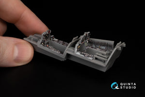 Quinta Studio QD48387 F-4E early with slatted wing 3D-Printed &amp;amp; coloured Interior on decal paper (Meng) 1/48 – zdjęcie 14