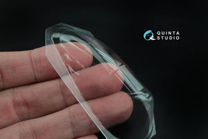 Quinta Studio QC72007 Yak-130 vacuformed clear canopy with det.cord (for Zvezda kit) 1/72 – zdjęcie 2