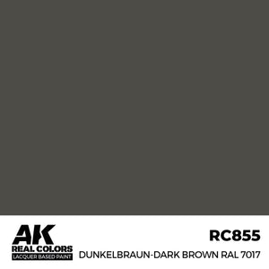 AK Interactive RC855 Brun foncé RAL 7017 17 ml
