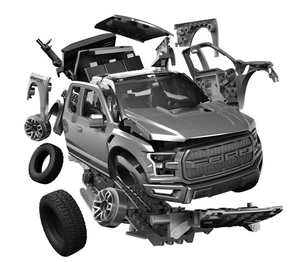 Maquette Airfix 6053 QUICKBUILD Ford F-150 Raptor - Gris – image 7