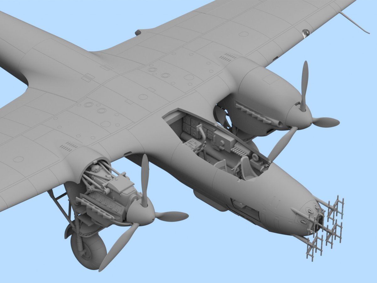 ICM 72306 Do 215B-5 Chasseur de nuit allemand de la Seconde Guerre mondiale 1/72 – image 9