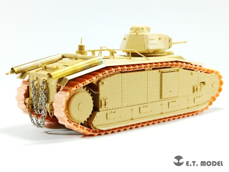 Maquette ET Model P35-019 Char de combat français B1 bis de la Seconde Guerre mondiale, chenilles fonctionnelles (impression 3D), échelle 1/35 – Bild 6