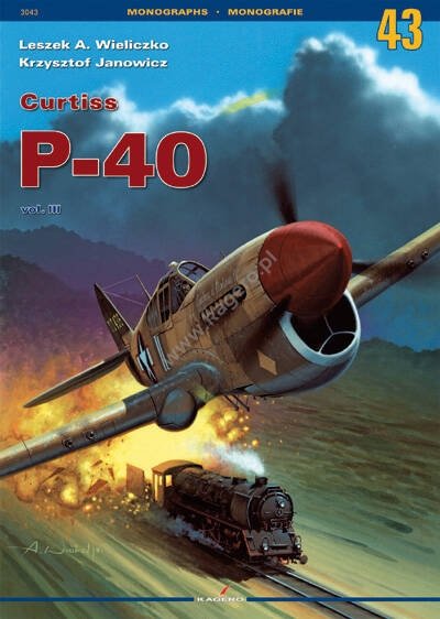 Kagero 3043 Curtiss P-40 vol. III FR
