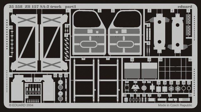 Eduard 35558 ZiL-157 SA-2 Camion 1/35 Trompettiste – Bild 2