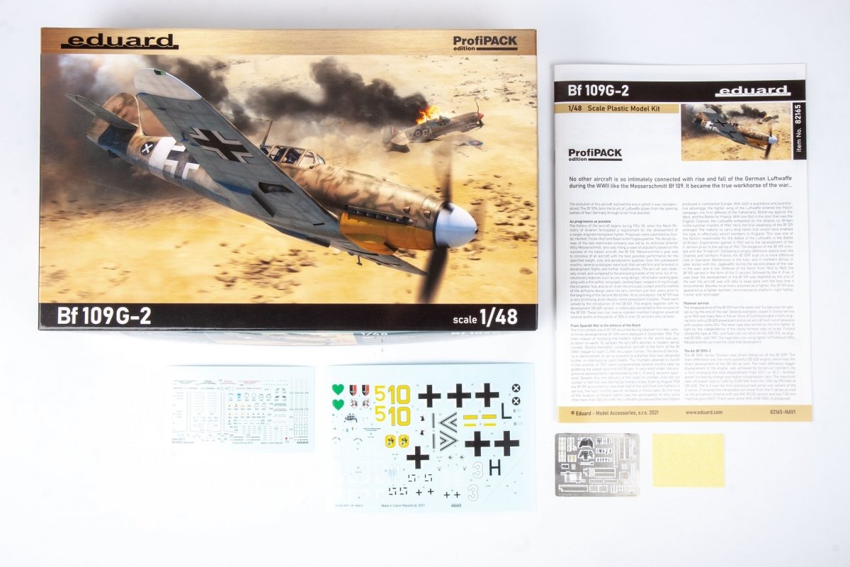Eduard 82165 Bf 109G-2 Édition Profipack 1/48 – immagine 2