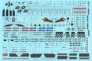 Maquette Academy 12348 A-10C Thunderbolt II 75th FS Flying Tigers 1/48  – immagine 6
