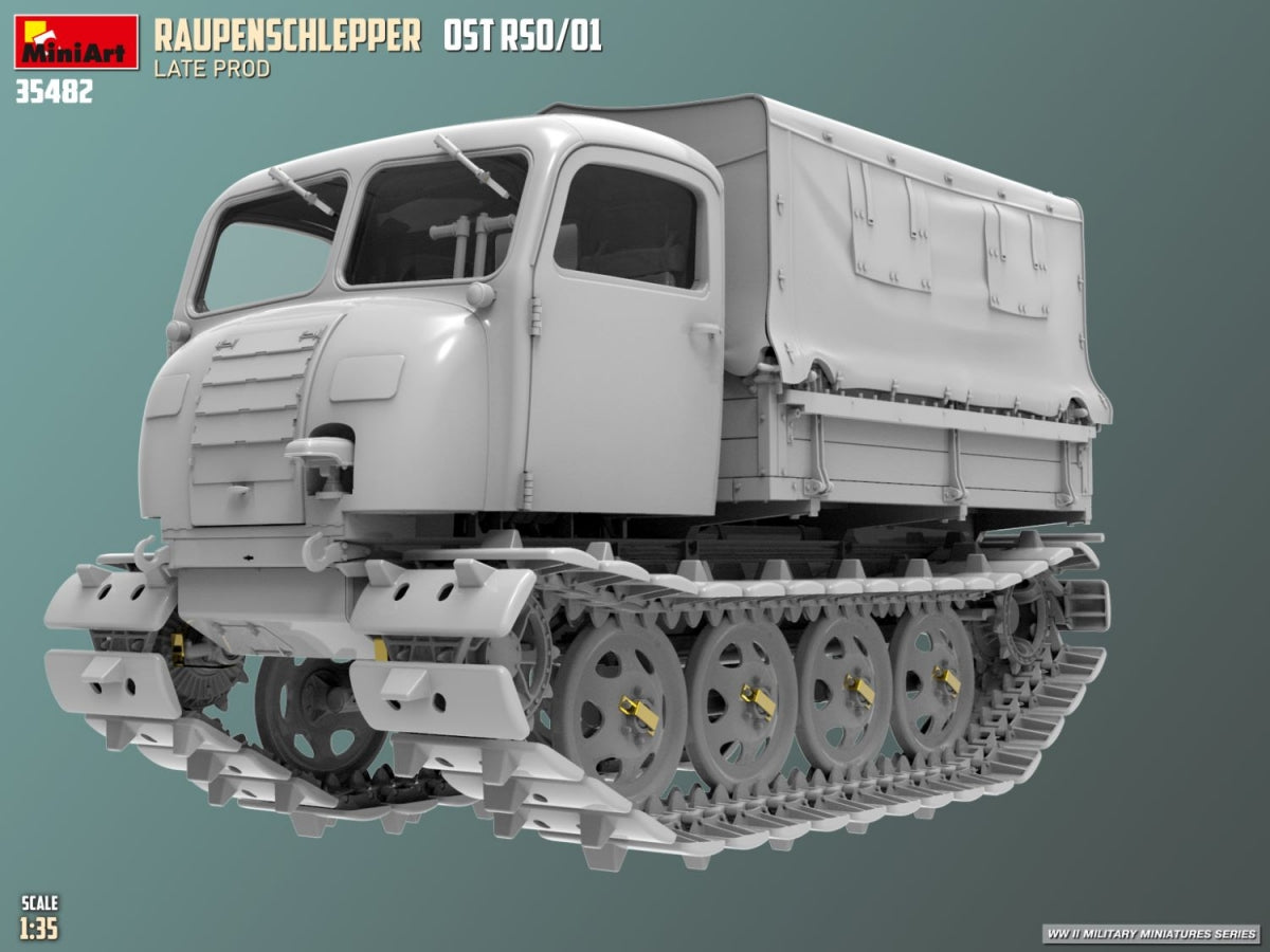 MiniArt 35482 Raupenschlepper Ost RSO/01. Production tardive 1/35 – immagine 2
