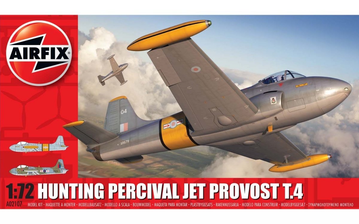 Airfix 02107 Chasse Percival Jet Provost T.4 1/72