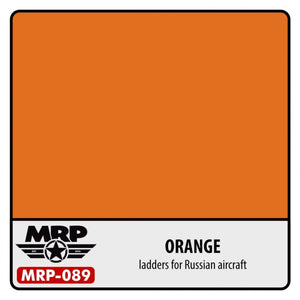 Peinture MR. Paint MRP-089 ORANGE, échelles pour avions russes, 30 ml