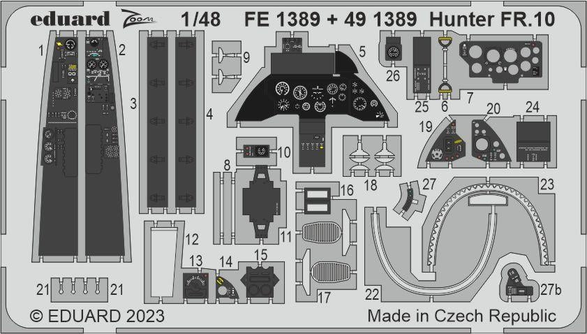 Eduard BIG49392 Hunter FR.10 AIRFIX 1/48 – immagine 4