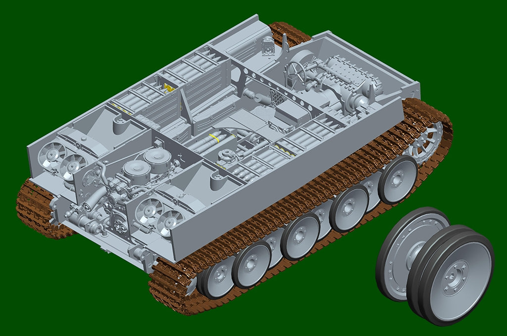 Trumpeter 00944 Pz.Kpfw.VI Ausf.E Sd.Kfz.181 Tiger I (production moyenne) 1/16  – image 22