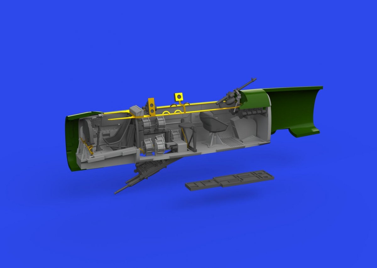Eduard 672312 Bf 110E cockpit EDUARD 1/72 – zdjęcie 2