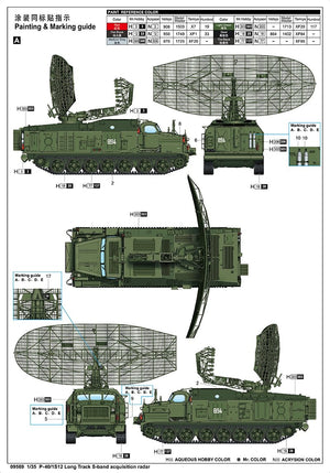 Trumpeter 09569 P-40/1S12 Radar d&amp;#39;acquisition bande S à longue trajectoire 1/35  – immagine 5