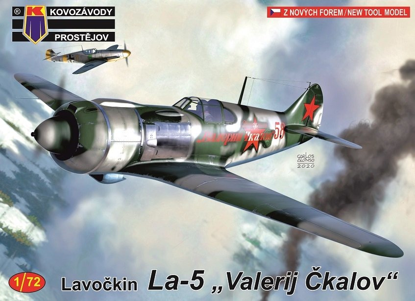 Kovozavody Prostejov KPM0172 La-5 « Valerij Čkalov » 1/72 