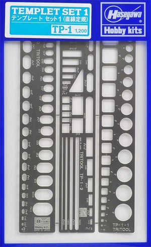 Gabarit Hasegawa TP01 Try Tool Series, un bord droit