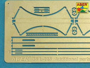 Ensemble de canons Aber 35L-225 pour char lourd allemand MAUS (1/35) – image 7
