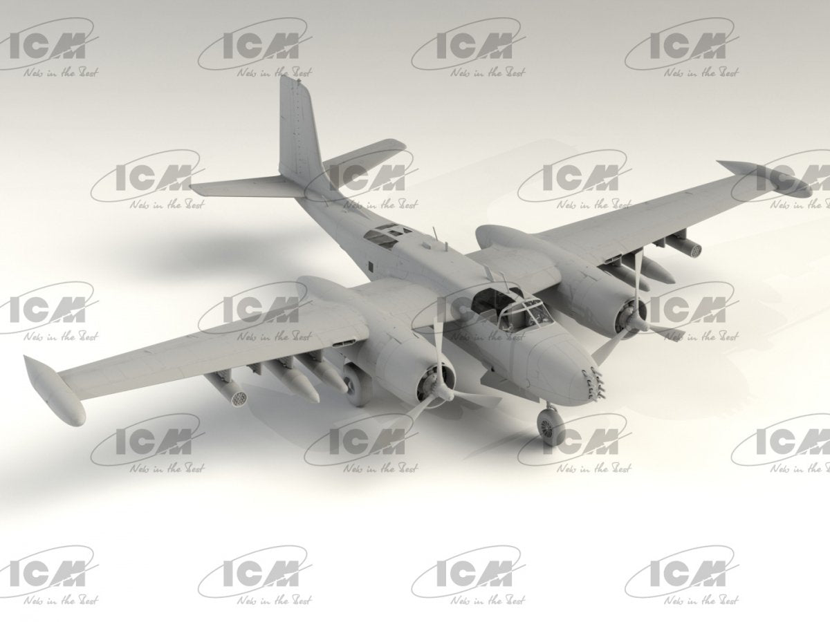 ICM 48278 B-26K Counter Invader (première version), avion d&amp;#39;attaque américain, échelle 1/48 – Bild 4