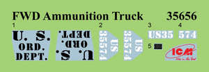 Camion de munitions américain ICM 35656 FWD Type B Première Guerre mondiale 1/35 – immagine 12