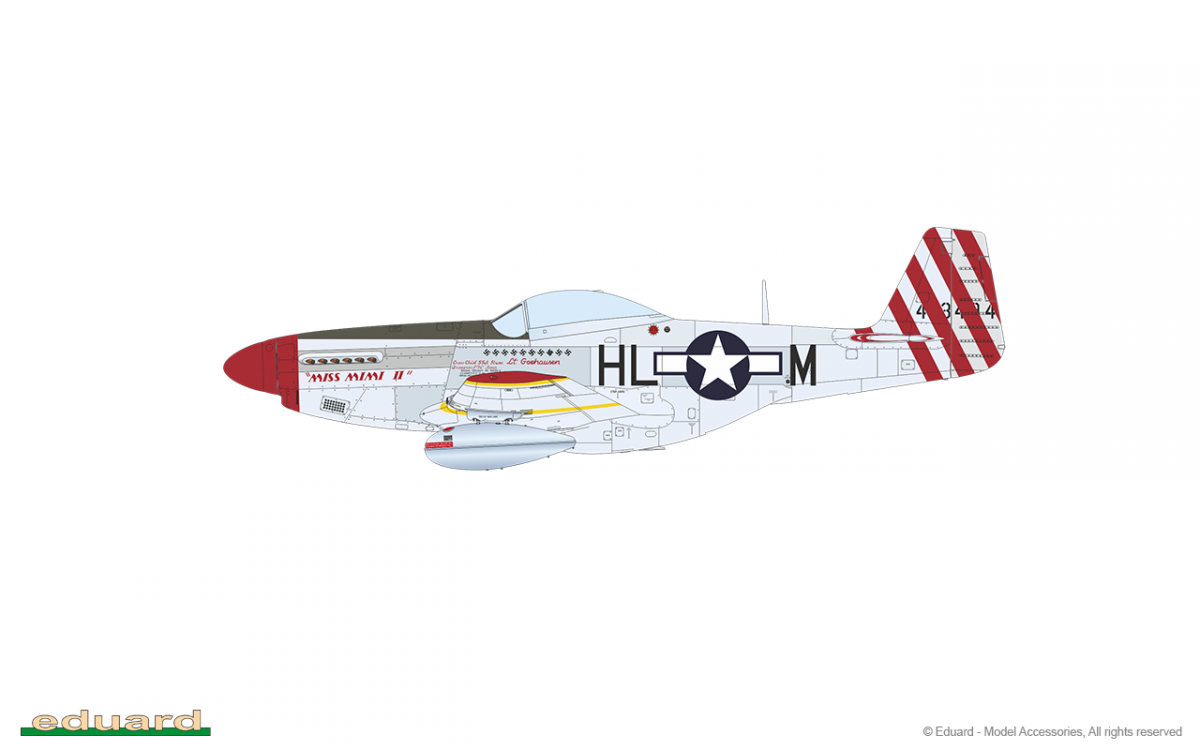 Eduard 11159 RED TAILS &amp;amp; Co. COMBO DOUBLE 1/48 – immagine 16