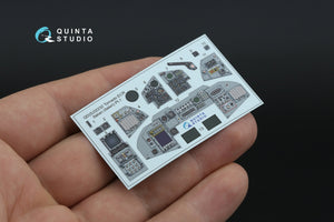 Intérieur imprimé en 3D et coloré sur papier décalcomanie (Italeri) de Quinta Studio QD+32232 Tornado ECR (avec pièces en résine imprimées en 3D) à l&amp;#39;échelle 1/32 – image 6